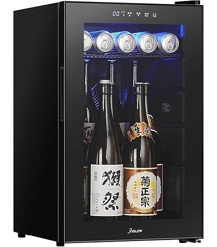 Amazon | Hijiru 4面ガラス冷蔵ショーケース100L/ブラック（ウツクシイ
